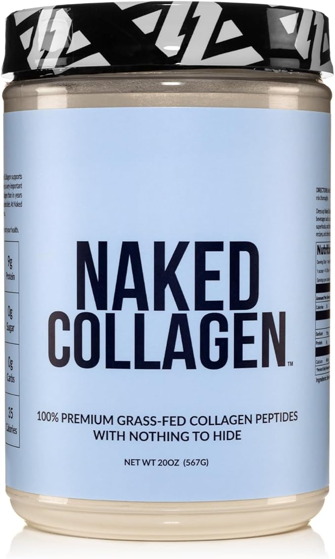 NAKED Collagen Peptides Protein Powder 20oz 60 Servings