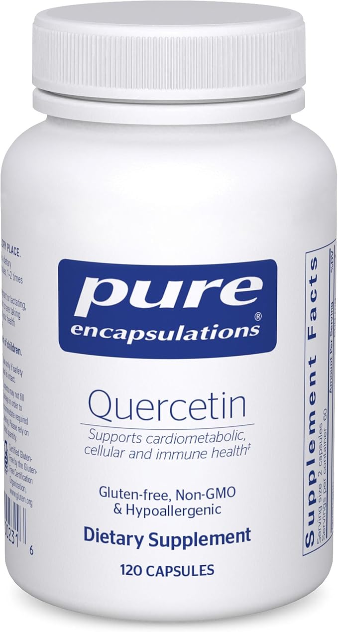 Pure Encapsulations Quercetin 500mg, 120 Capsules