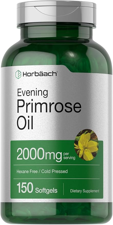 Horbäach Evening Primrose Oil 2000mg 150 Softgels