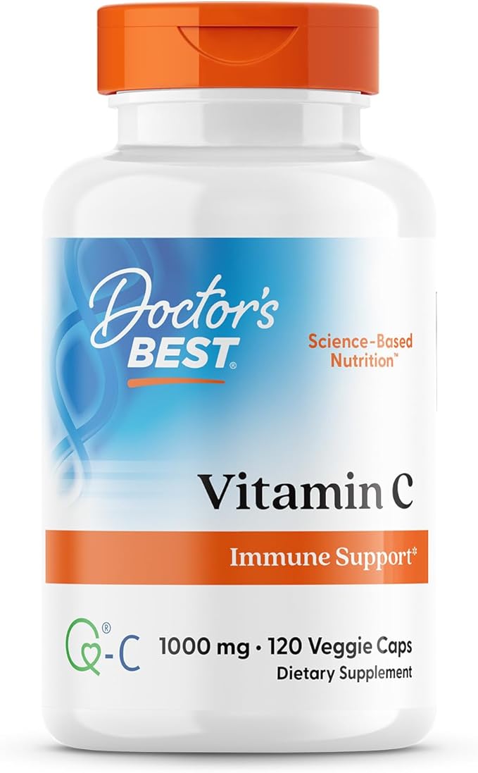 Doctor's Best Vitamin C 1000mg, 120 Veg Capsules