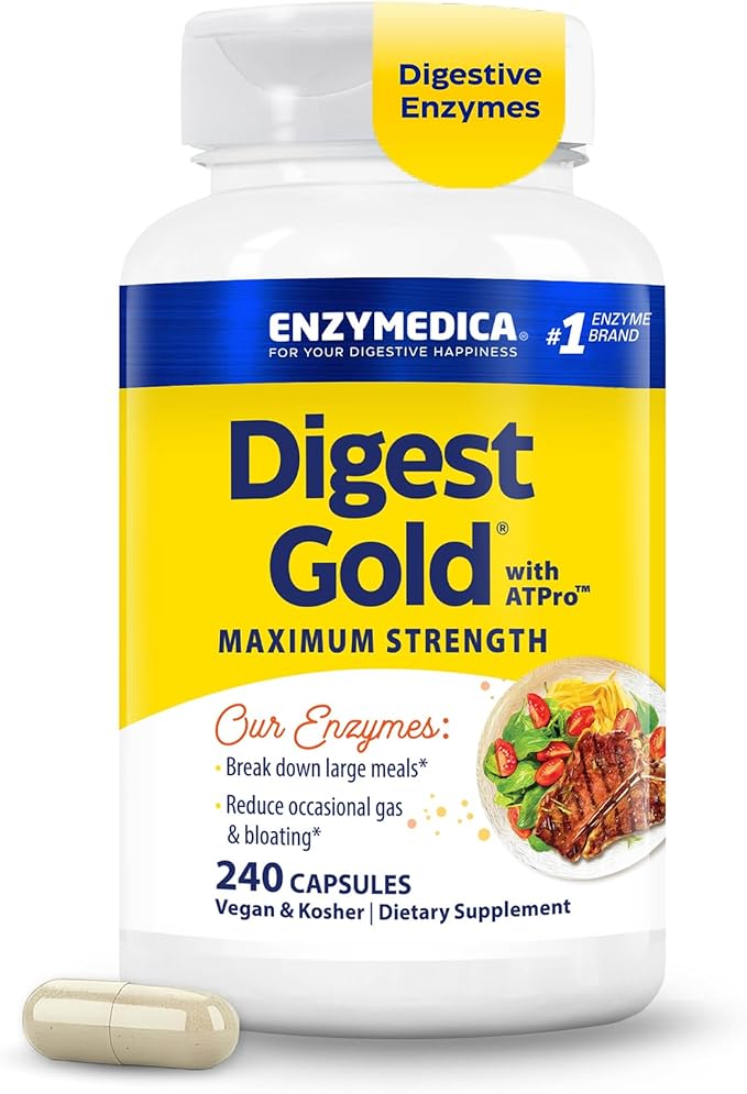 Enzymedica Digest Gold + ATPro 240 Caps