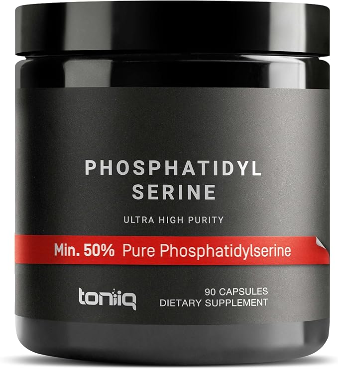 Toniiq Phosphatidylserine 400mg Soy-Free, 90 Veggie Capsules