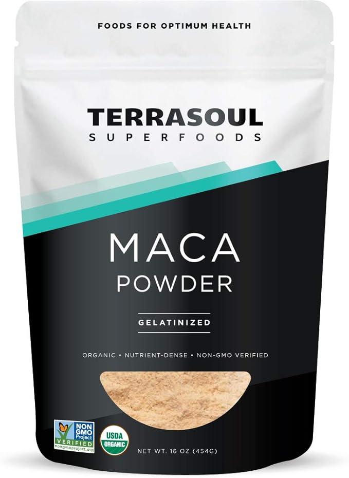 Terrasoul Organic Gelatinized Maca Powder 16oz
