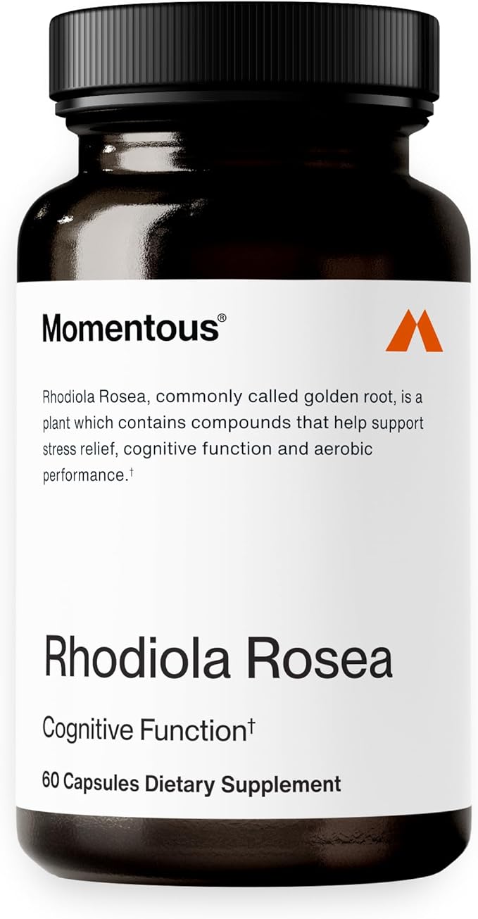 Momentous Rhodiola Rosea NSF Certified, 60 Servings