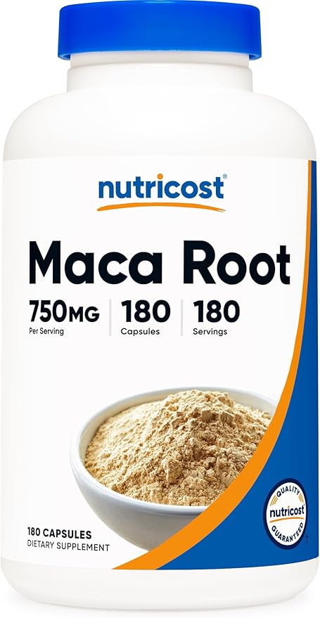 Nutricost Maca Root 750mg 180 Capsules
