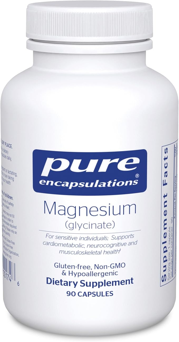Pure Encapsulations Magnesium Glycinate 90 Capsules