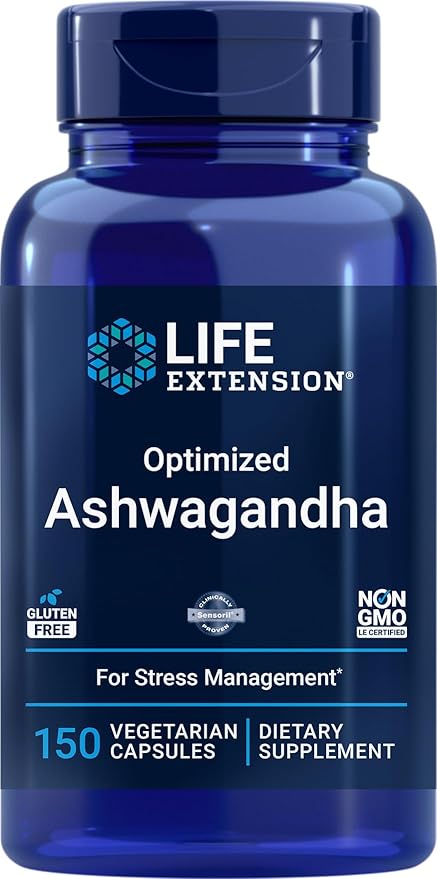 Life Extension Optimized Ashwagandha 150 Caps