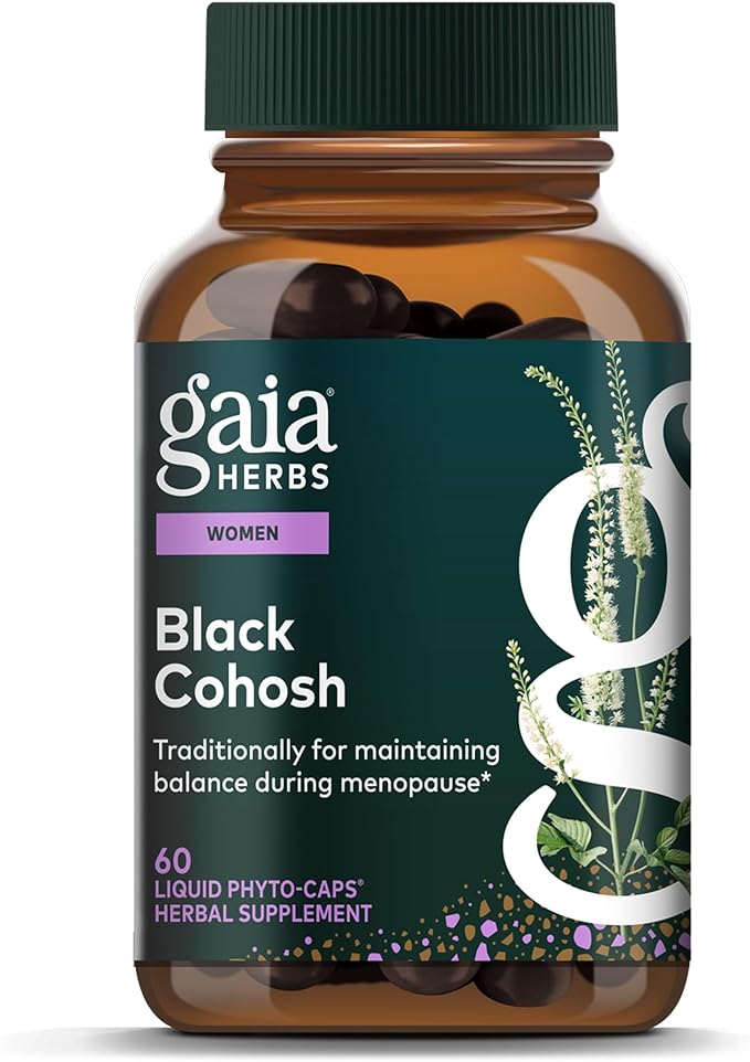 Gaia Herbs Black Cohosh 60 Vegan Caps