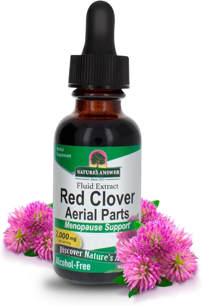 Nature's Answer Red Clover Liquid Extract 1oz Alcohol-Free