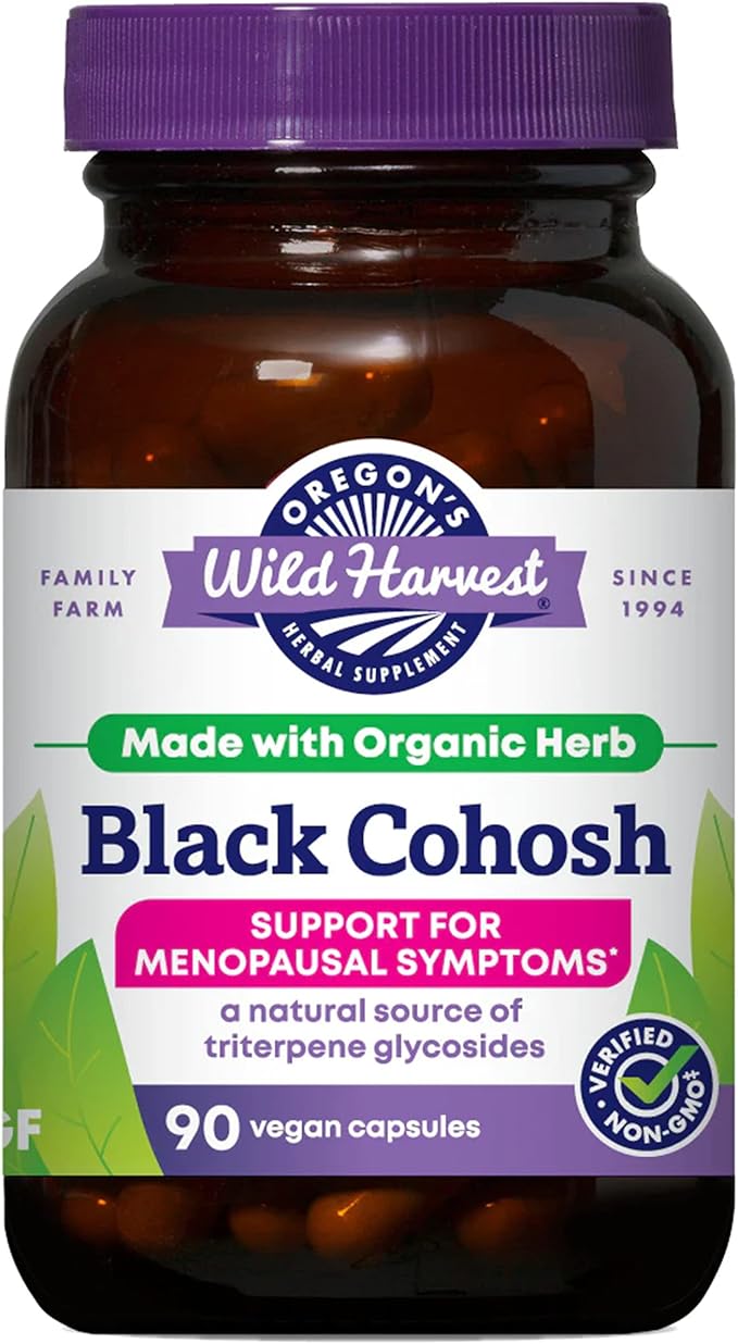Oregon's Wild Harvest Organic Black Cohosh 90 Caps