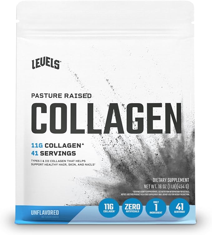 Levels Collagen Peptides Unflavored, 1 LB