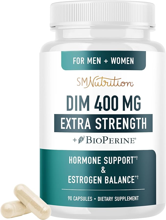 SMNutrition DIM 400mg Extra Strength 90 Caps