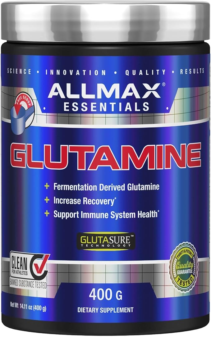ALLMAX L-Glutamine Powder 400g Fermented