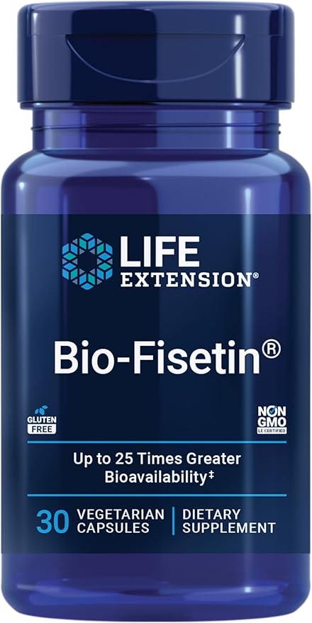 Life Extension Bio-Fisetin Enhanced Absorption, 30 Veggie Capsules