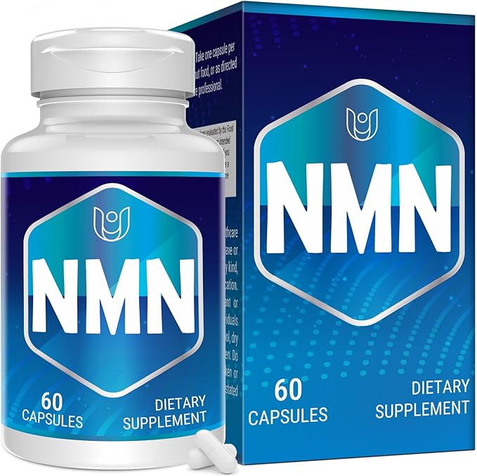 NMN Nicotinamide Mononucleotide 500mg, 60 Capsules